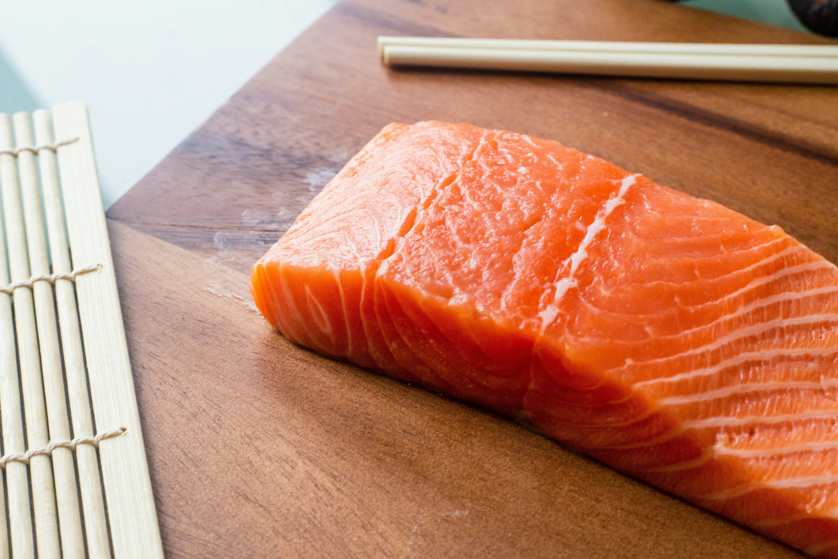 Salmon fillet included in The Fitness Lifestyle Box