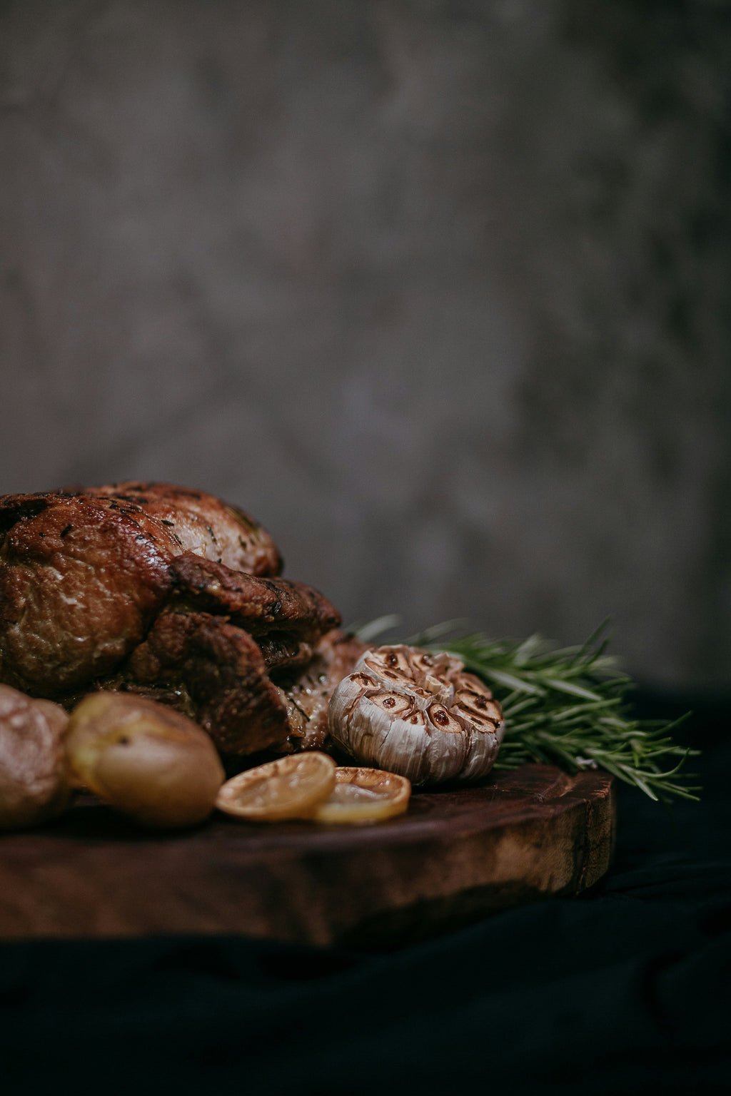 A finished family dinner made from The Healthy Family Box